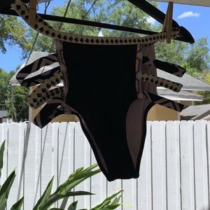 VS high waisted bikini bottoms